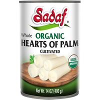 Image for Sadaf Organic Heart of Palm Can 14 oz